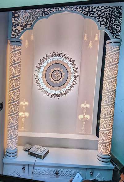 Lighting, Prayer Room Designs by Interior Designer Mohd Mufeed, Delhi | Kolo