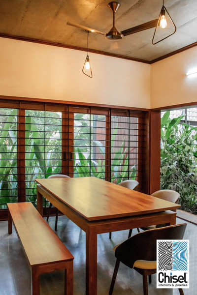 Dining, Furniture, Home Decor, Table, Lighting Designs by Interior Designer chisel  interiors, Thrissur | Kolo