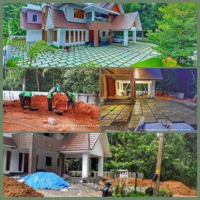 Exterior Designs by Service Provider Greenzone  Landscape , Kottayam | Kolo