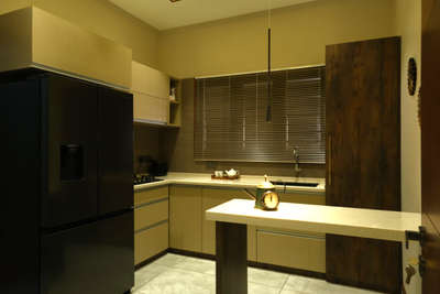Lighting, Kitchen, Storage Designs by Carpenter Rajeev Kumar , Kozhikode | Kolo