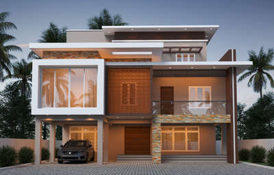 Exterior, Lighting Designs by 3D & CAD Sreejith Ks, Ernakulam | Kolo