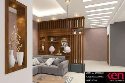 Living, Furniture, Ceiling, Lighting, Home Decor Designs by Architect Ar anulashin , Malappuram | Kolo