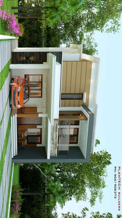 Exterior Designs by Civil Engineer Plantech architects, Kozhikode | Kolo