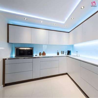 Ceiling, Kitchen, Lighting, Storage Designs by Contractor Naaz interior  interiors, Delhi | Kolo