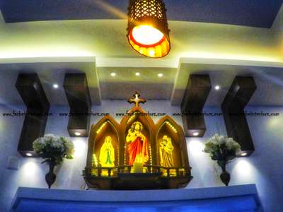 Prayer Room Designs by Interior Designer farbe  Interiors , Thrissur | Kolo
