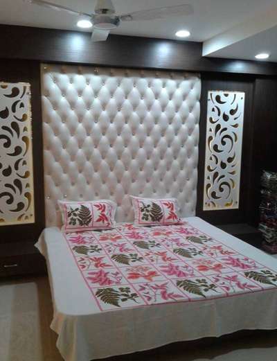 Bedroom, Furniture, Lighting, Storage, Wall Designs by Interior Designer Nitesh Badoliya, Indore | Kolo