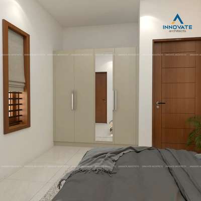 Bedroom, Furniture, Door, Storage Designs by Architect 𝔹ꪖ𝘴ꫝꫀꫀ𝘳 𝕀ꪀꪀꪮꪜꪖ𝓽ꫀ, Thrissur | Kolo