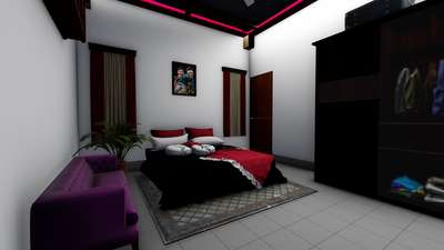Furniture, Storage, Bedroom, Wall Designs by 3D & CAD Mithun Mohan, Kasaragod | Kolo