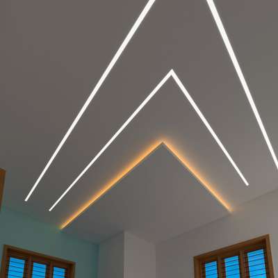 Ceiling, Lighting Designs by Interior Designer Jiji Joseph, Kottayam | Kolo