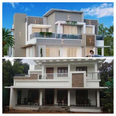 Outdoor Designs by Contractor Global Housing, Thrissur | Kolo