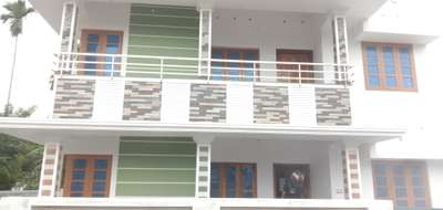 Exterior Designs by Painting Works SHAIJU DIVYA, Alappuzha | Kolo