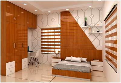 Bedroom, Furniture, Storage, Lighting, Home Decor Designs by Carpenter ഹിന്ദി Carpenters 99 272 888 82, Ernakulam | Kolo