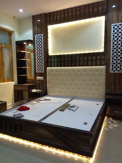 Furniture, Lighting, Bedroom, Storage Designs by Interior Designer Id Rinku Singh, Bulandshahr | Kolo