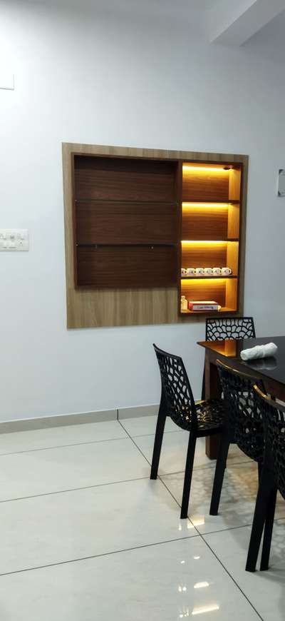 Dining, Furniture, Table, Lighting, Storage Designs by Interior Designer Ratheesh Balan, Thrissur | Kolo