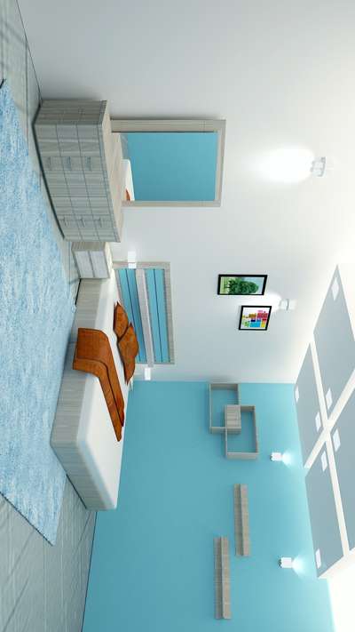 Bedroom, Lighting, Furniture, Storage, Wall Designs by Interior Designer Anandhu  Mohan, Idukki | Kolo