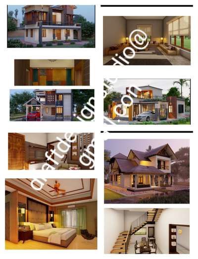 Exterior Designs by 3D & CAD Draft Design Studio, Malappuram | Kolo