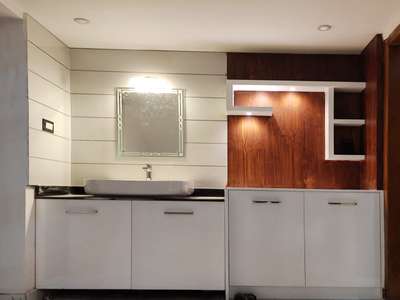 Bathroom, Lighting, Storage Designs by Interior Designer Ajith KumarA, Kasaragod | Kolo