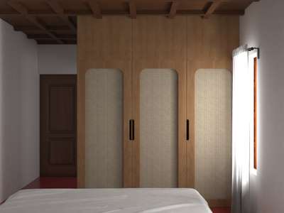 Furniture, Storage, Bedroom, Door Designs by Interior Designer Akhil Meraki, Kollam | Kolo