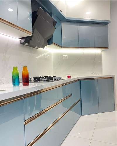 Kitchen, Lighting, Storage Designs by Interior Designer MAJESTIC INTERIORS â„¢, Faridabad | Kolo