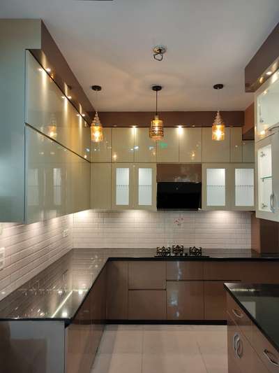 Kitchen, Lighting, Storage Designs by Interior Designer Cabana  interiors , Delhi | Kolo