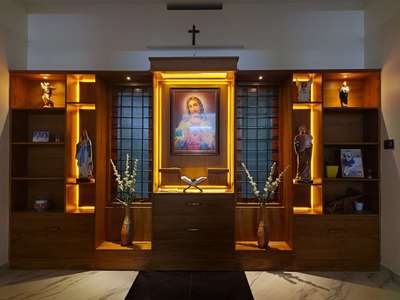 Home Decor, Prayer Room, Lighting, Storage Designs by Carpenter sajiGs saji, Thiruvananthapuram | Kolo