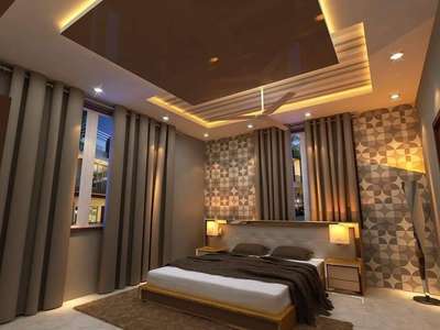 Ceiling, Furniture, Lighting, Storage, Bedroom Designs by Interior Designer Rashid Mirza, Jaipur | Kolo