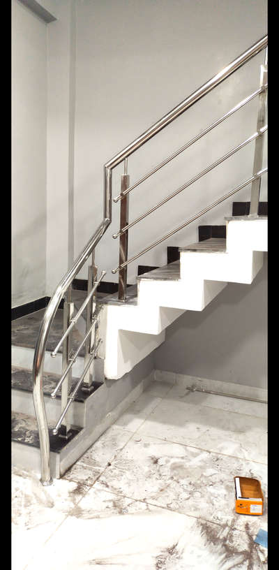 Staircase Designs by Fabrication & Welding Mukesh Chauhan , Indore | Kolo