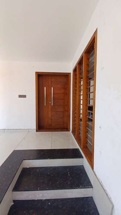 Door, Flooring, Window Designs by Painting Works wood world , Palakkad | Kolo