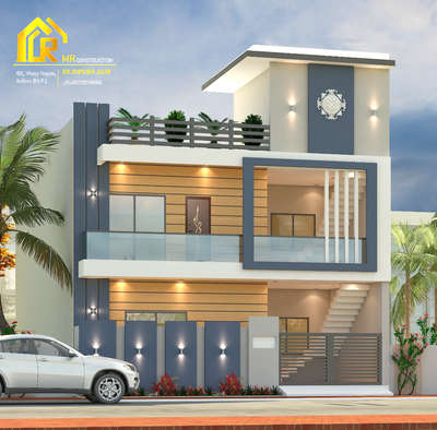 Exterior Designs by Architect Dipesh jain, Indore | Kolo