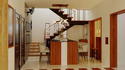 Furniture, Table, Staircase, Dining Designs by Civil Engineer krishnaprasad KP, Thrissur | Kolo