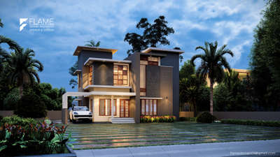 Exterior Designs by 3D & CAD Ashwell Prince, Malappuram | Kolo