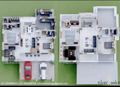 Plans Designs by Civil Engineer Silveroaks  Design Consultants, Ernakulam | Kolo