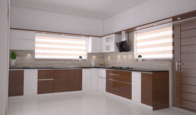 Kitchen, Storage, Window, Door Designs by Interior Designer Vipin Das, Alappuzha | Kolo