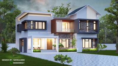 Exterior Designs by Civil Engineer sainul abid, Malappuram | Kolo