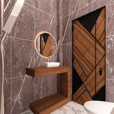 Bathroom Designs by Civil Engineer Shubham Kushwah, Indore | Kolo