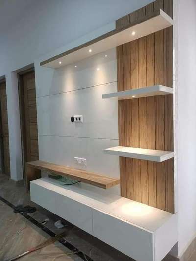 Storage, Lighting, Living Designs by Carpenter Ahsan malik, Panipat | Kolo