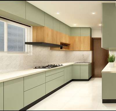 Kitchen, Lighting, Storage Designs by 3D & CAD Piyush Singla, Delhi | Kolo