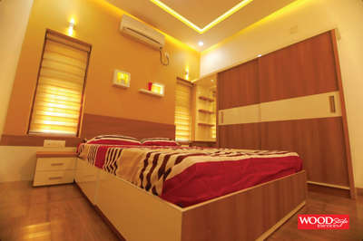 Bedroom Designs by Interior Designer WOOD style Interiors  developers , Thrissur | Kolo