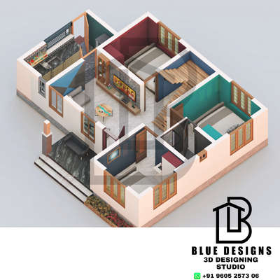 Plans Designs by 3D & CAD BLUE DESIGNS  KOCHI, Ernakulam | Kolo