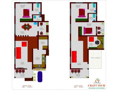 Plans Designs by Civil Engineer Arun C R, Palakkad | Kolo
