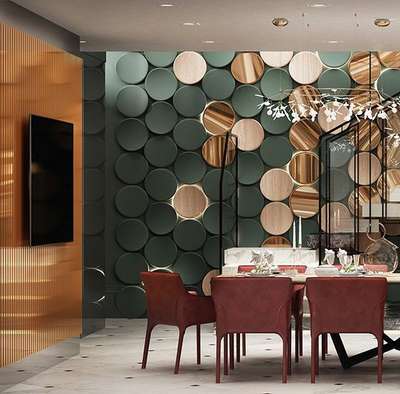 Dining, Home Decor, Furniture, Wall, Table Designs by Fabrication & Welding Design Space Interior, Delhi | Kolo