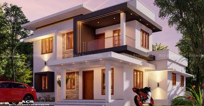 Exterior, Lighting Designs by Civil Engineer Er sudeep chammannur , Palakkad | Kolo