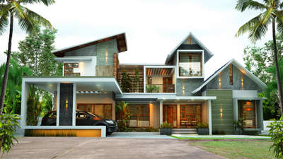 Exterior Designs by Architect Hemand Sagar, Kozhikode | Kolo
