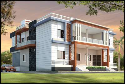 Exterior Designs by Contractor Moeinuddin Shaikh, Dhar | Kolo