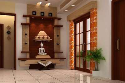 Prayer Room, Storage Designs by Building Supplies Jagdish Lohar, Udaipur | Kolo