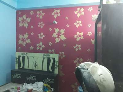 Furniture, Bedroom, Wall Designs by Painting Works Prahlad  sharma , Delhi | Kolo