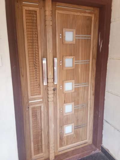 Door Designs by Carpenter Krishna Prasad Krishna Prasad, Palakkad | Kolo