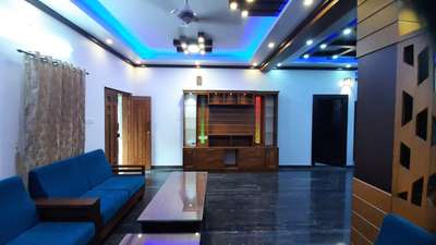 Furniture, Table, Lighting, Ceiling, Living Designs by Carpenter Unnikrishnan Kizhakkootte, Thrissur | Kolo
