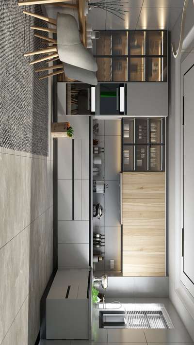 Kitchen, Storage Designs by Interior Designer AJITH TP, Kannur | Kolo
