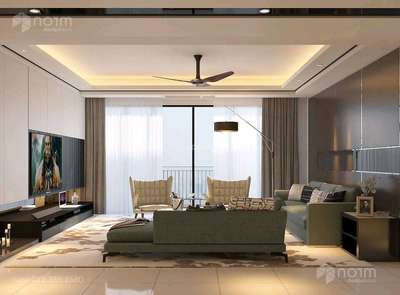 Ceiling, Flooring, Furniture, Lighting, Living Designs by Carpenter hindi bala carpenter, Kannur | Kolo